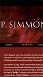 Mobile Screenshot of davidpsimmons.com