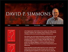 Tablet Screenshot of davidpsimmons.com